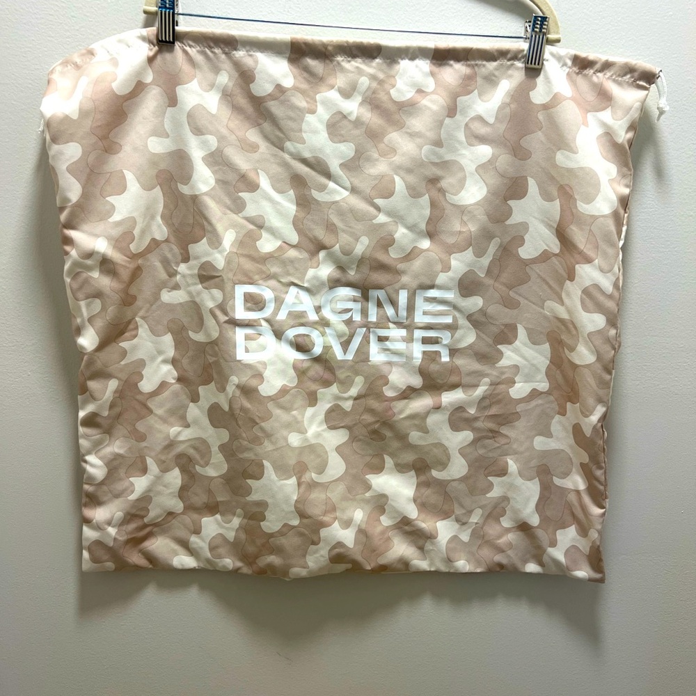 Dagne Dover Beige Camo Dust Bag